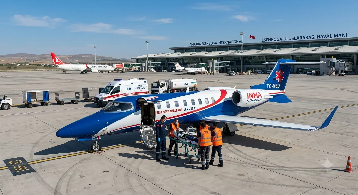 Ambulans Uçak ile Uluslararası Hasta Nakli